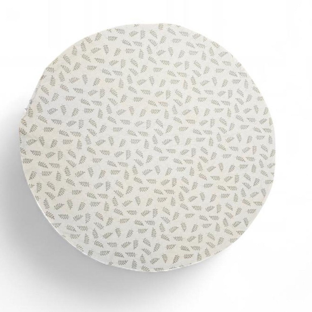 YiHomer Leafy Cream and Olive Tablecloth